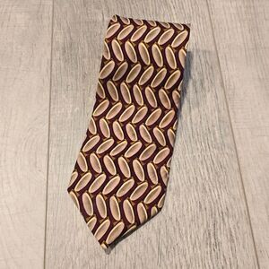 Oscar de la Renta tie Silk Vintage